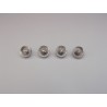 Jeu de 4 roues à rayons 1/43ème
