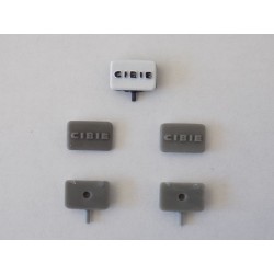 2 Longues Portée Rectangle échelle 1/18ème