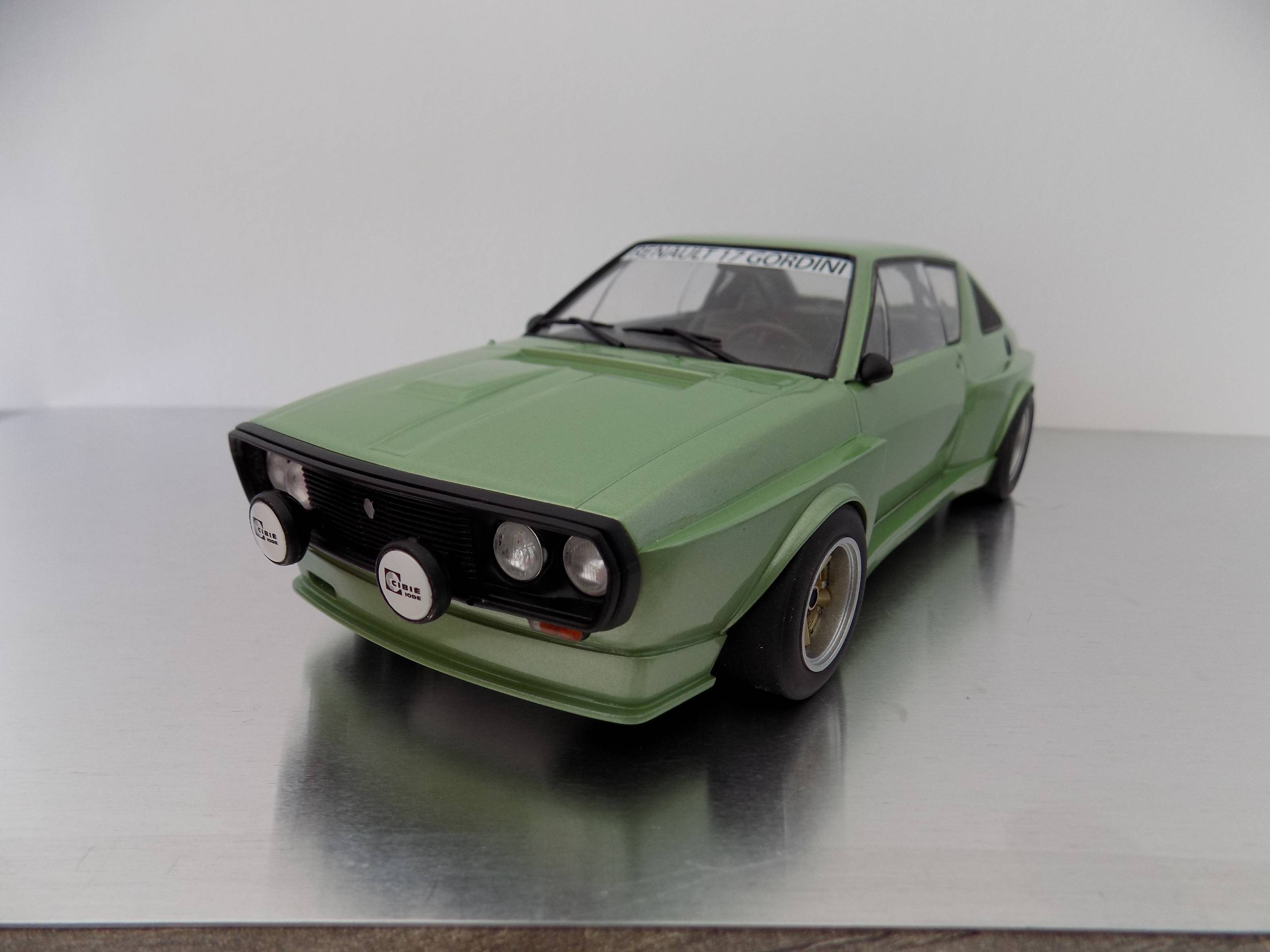 Transkit Renault 17 échelle 1/18ème